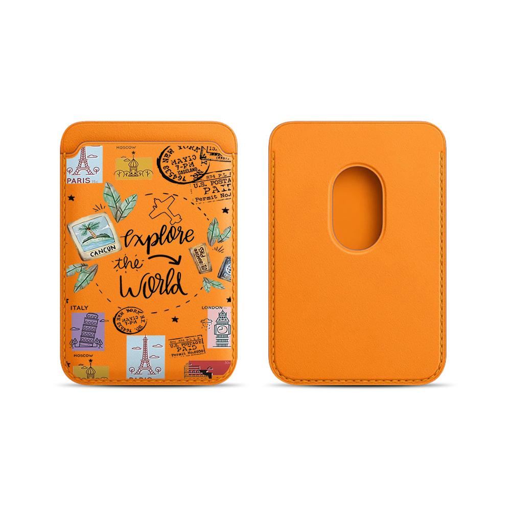 Phone Cases With Wallet On Back - Модный кожаный чехол-кошелек для карт INS,