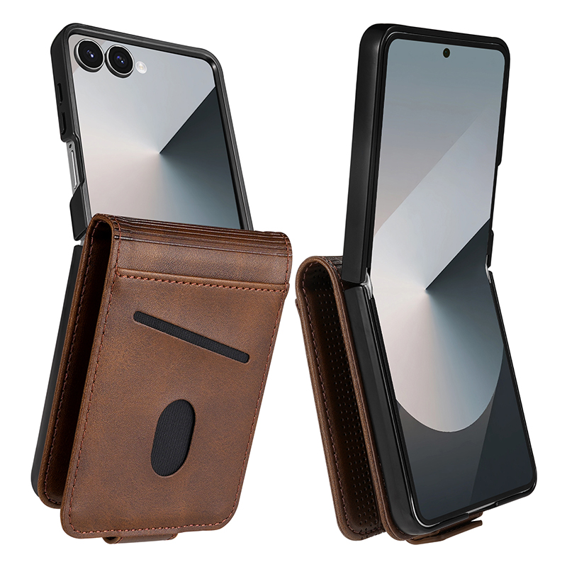 Phone Cases With Wallet On Back - Кожаный чехол-кошелек с отделениями для карт