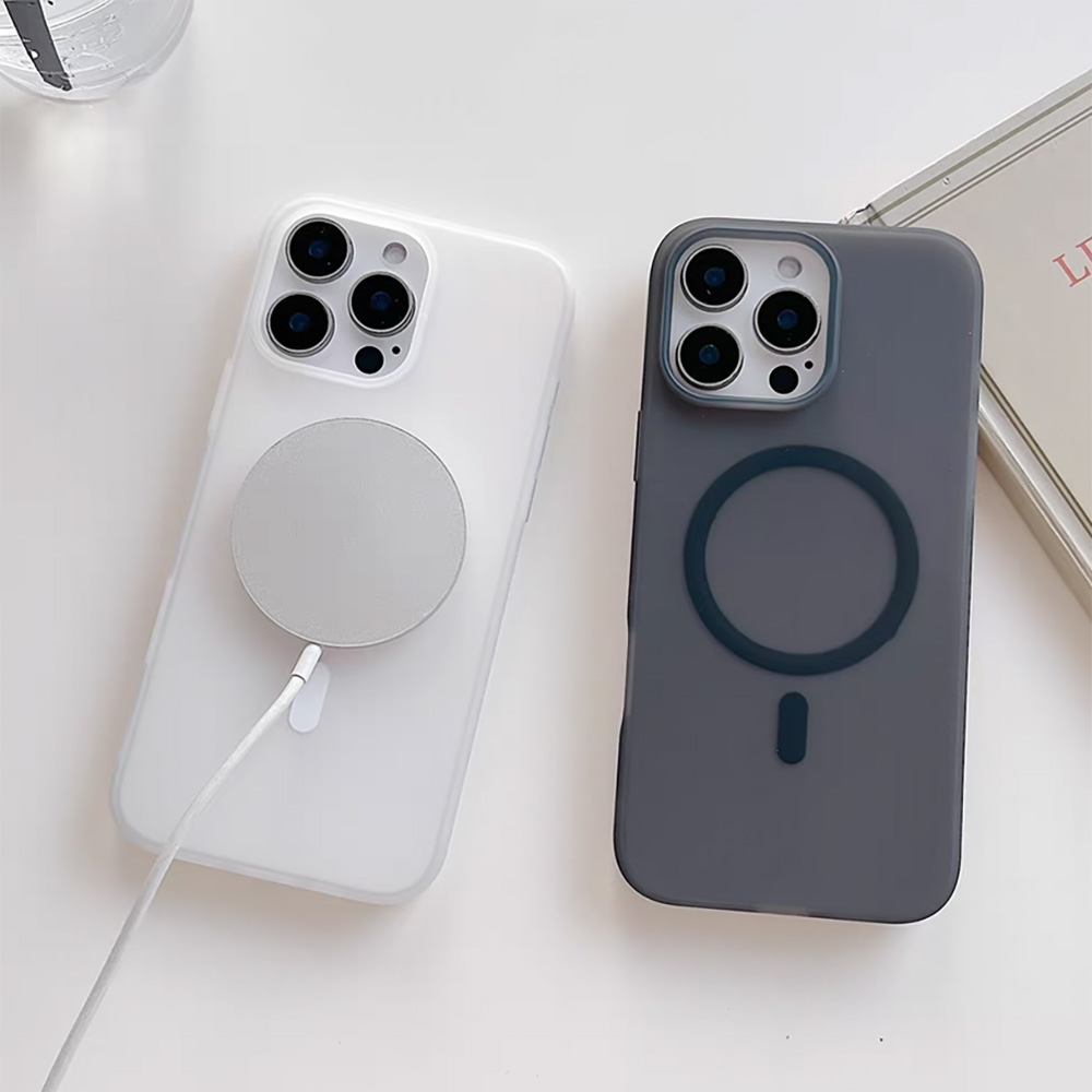 Ring Stand Case - Роскошный матовый чехол для телефона Magsafe