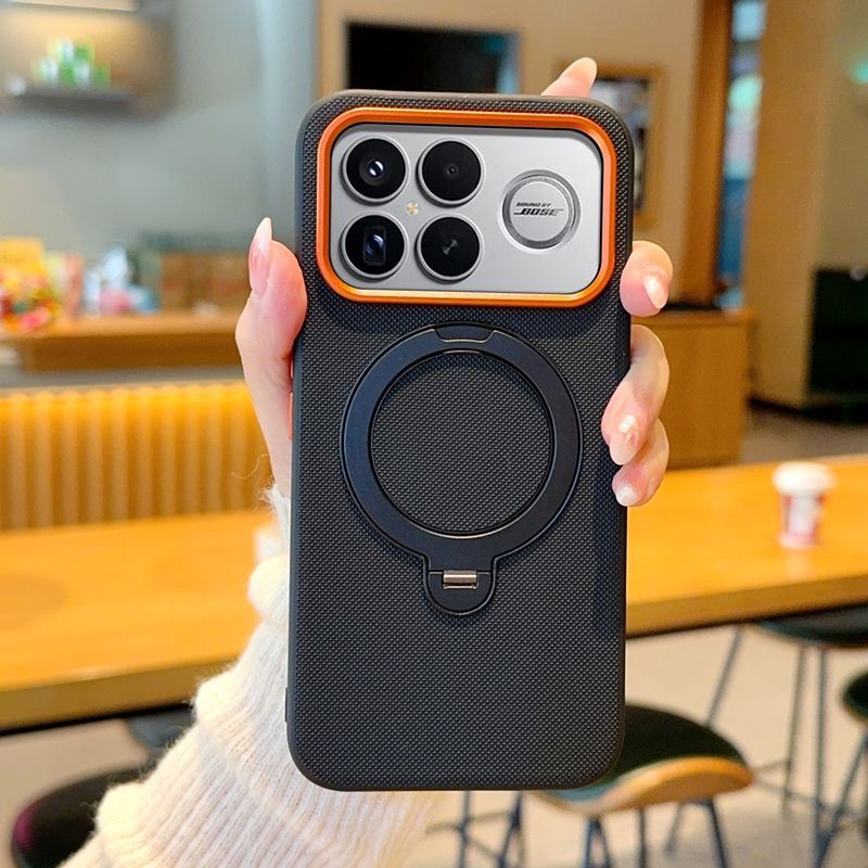 Ring Stand Case - Премиум-чехол с вращающейся металлической подставкой для