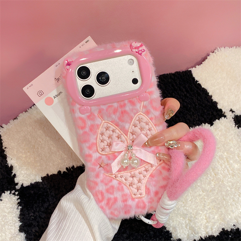 Phone Cases Iphone 13 - Роскошный плюшевый чехол для телефона с