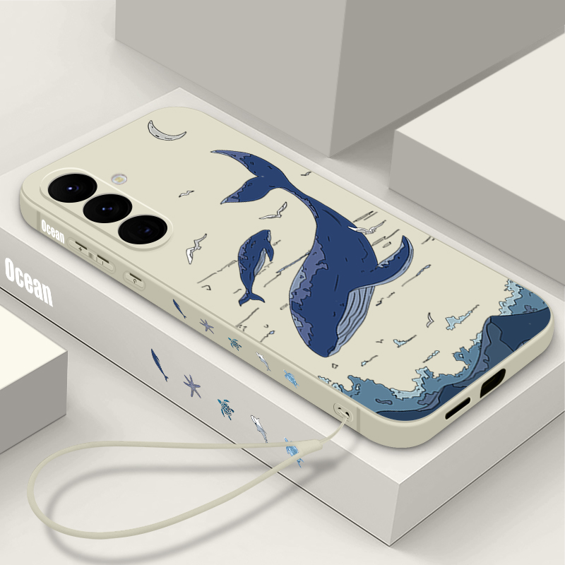 Phone Cases Galaxy A16 5G - Чехол для телефона с изображением китов