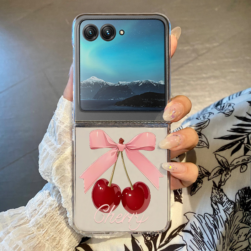 Phone Cases Motorola - Розовый чехол для телефона с принтом
