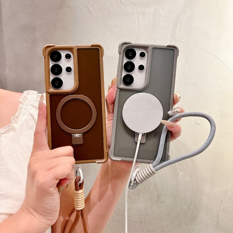 Ring Stand Case - Роскошный комплектный ремешок для телефона с