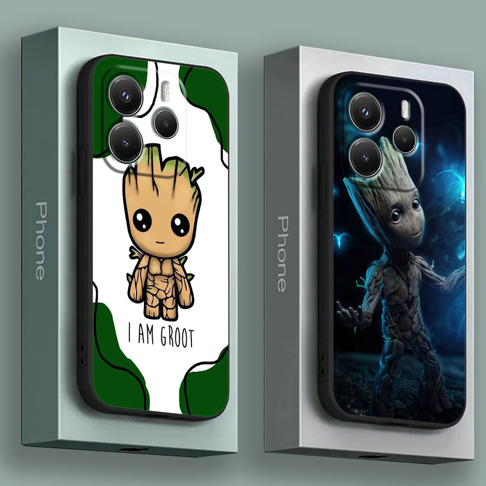 Phone Cases Xiaomi Redmi 12 - Чехол для телефона Baby Groot Marvel