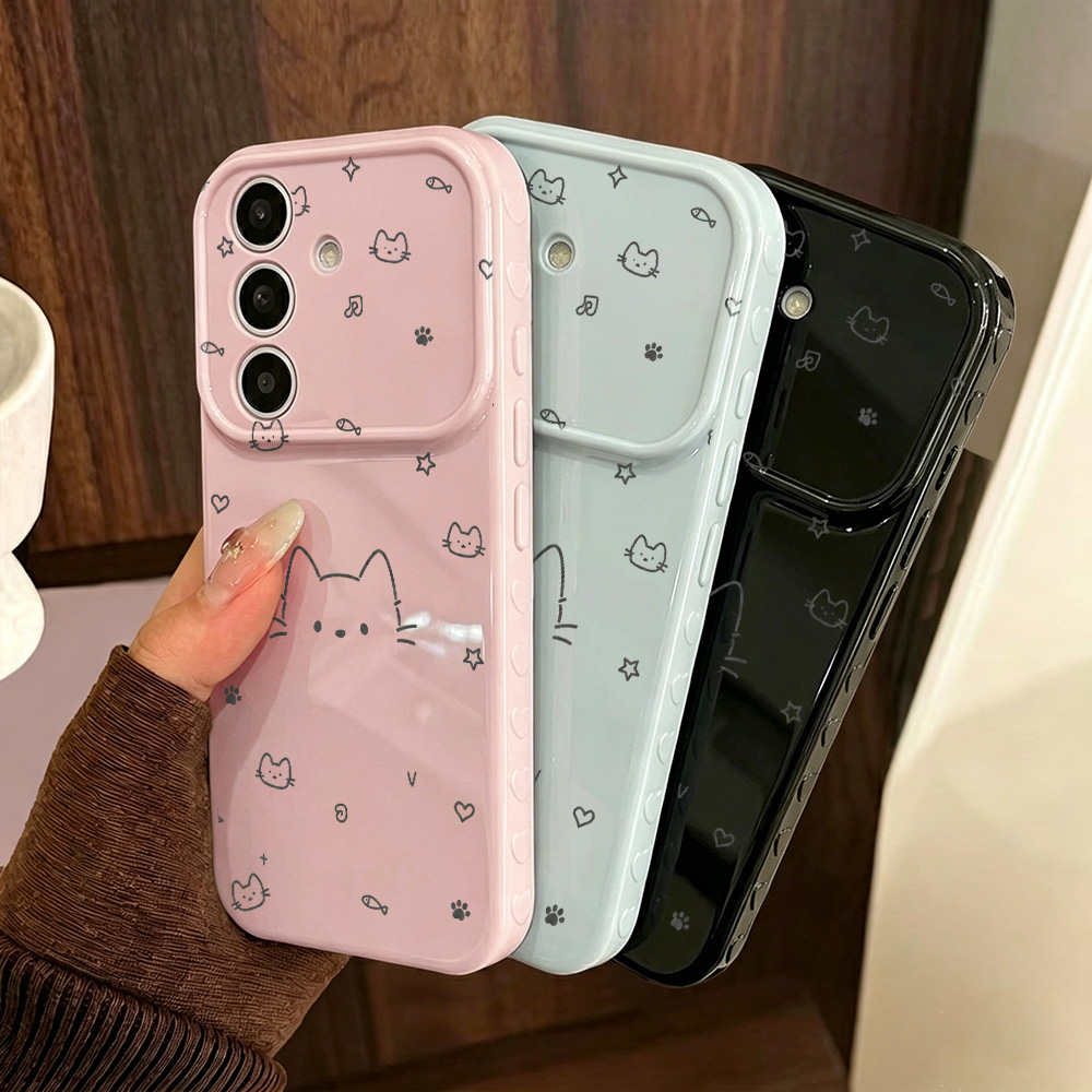 Phone Cases Galaxy A16 5G - Милый чехол для телефона с котиком