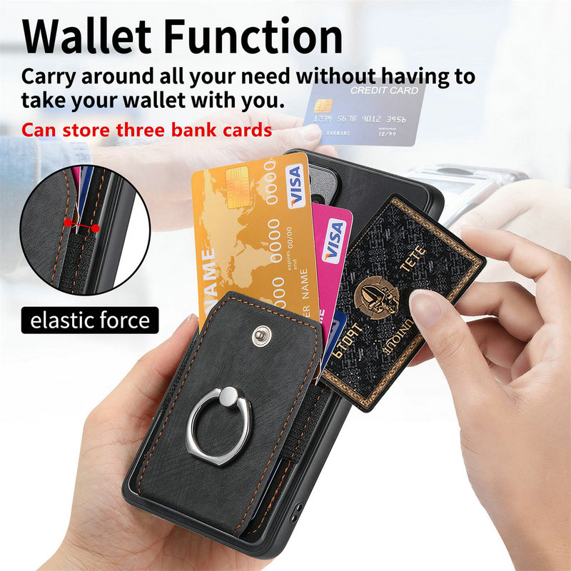 Кожаный чехол-кошелек для Sams – обзор и цена Phone Cases With Wallet On Back