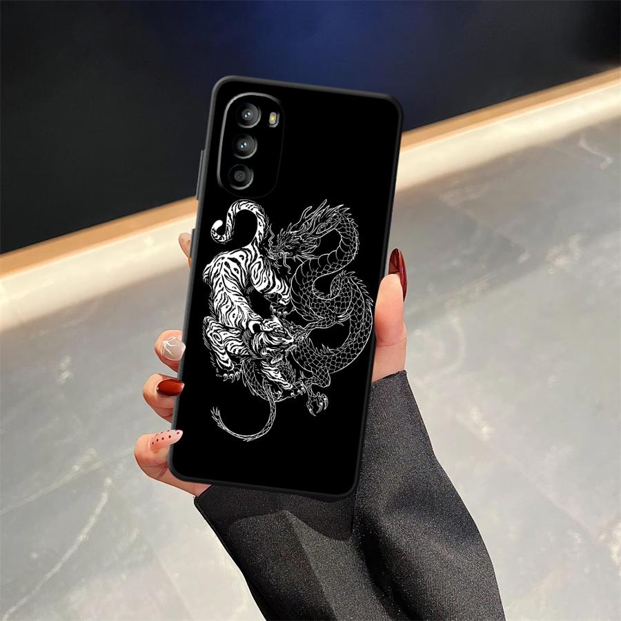 Чехол Dragon Tiger Sketch для  – обзор и цена Phone Cases Motorola