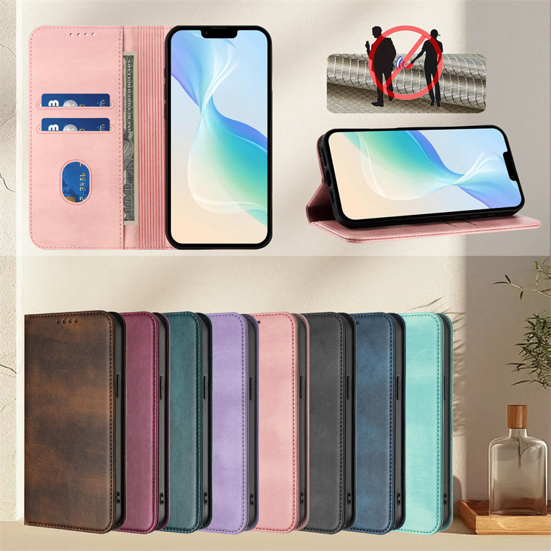 Магнитный чехол i17e/i17Pro Ma – обзор и цена Phone Cases With Wallet On Back