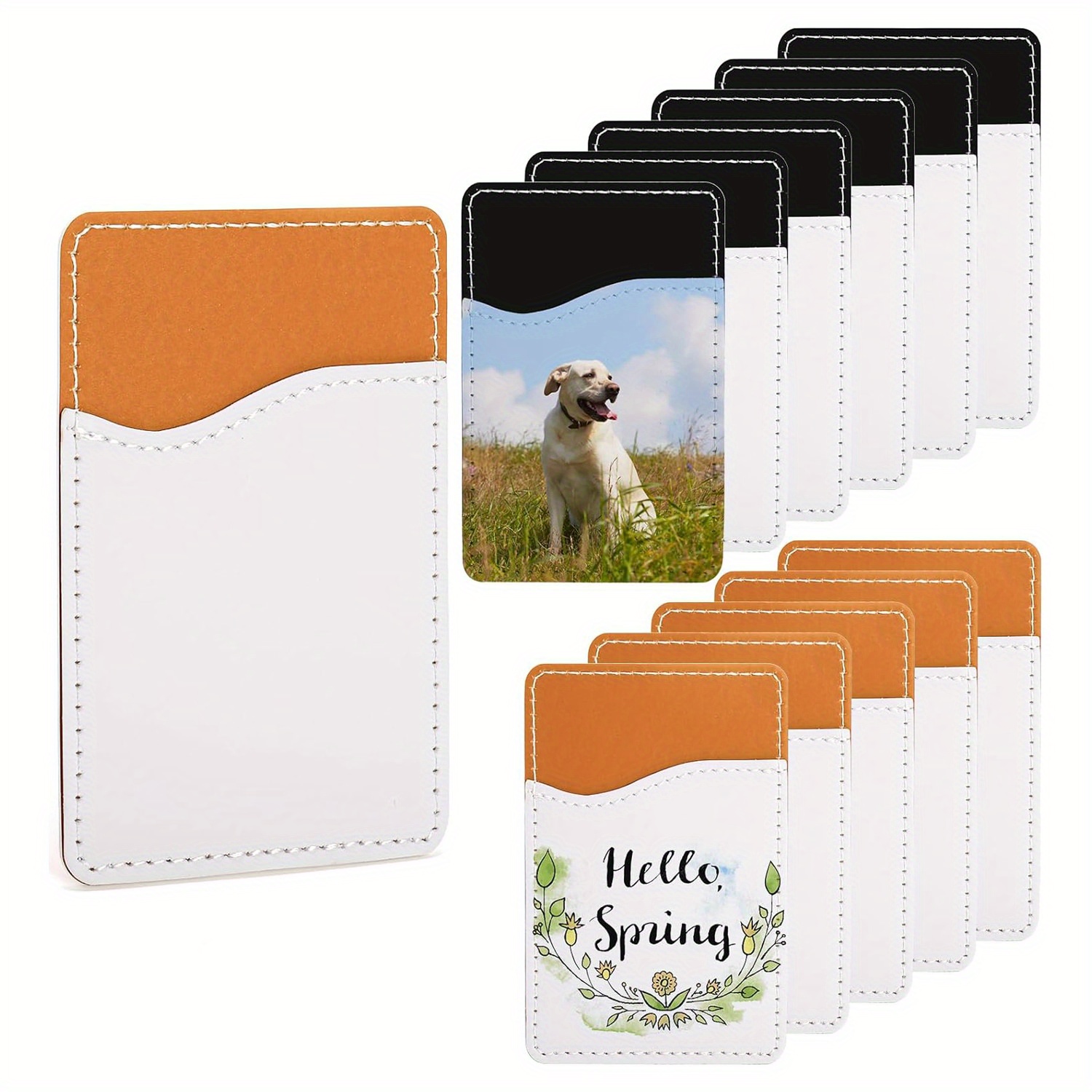 5/10 шт., сублимационные загот – обзор и цена Phone Cases With Wallet On Back