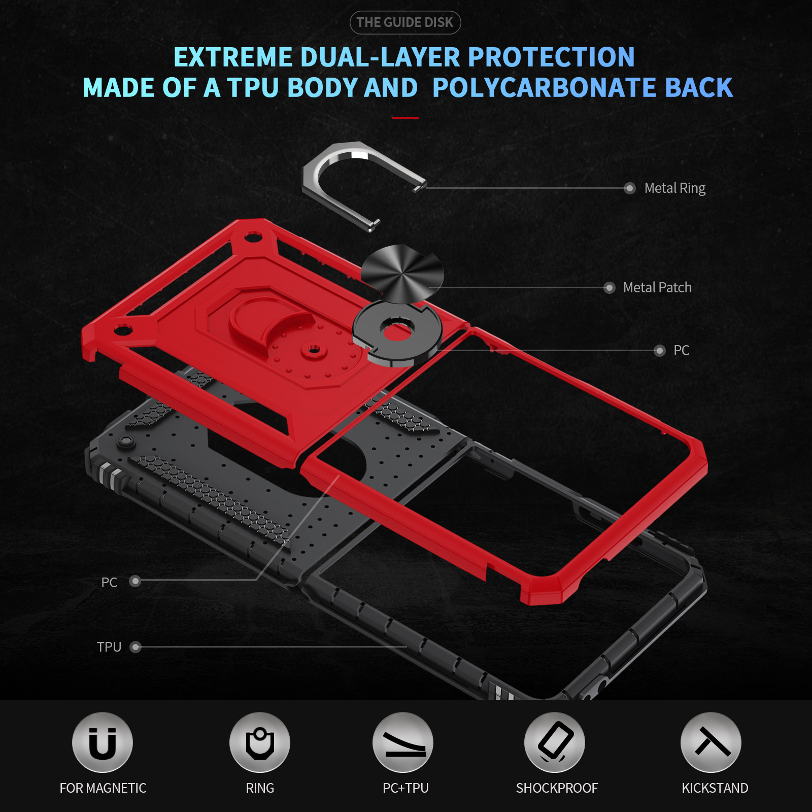 Противоударный чехол для телеф – обзор и цена Rugged Armor Case