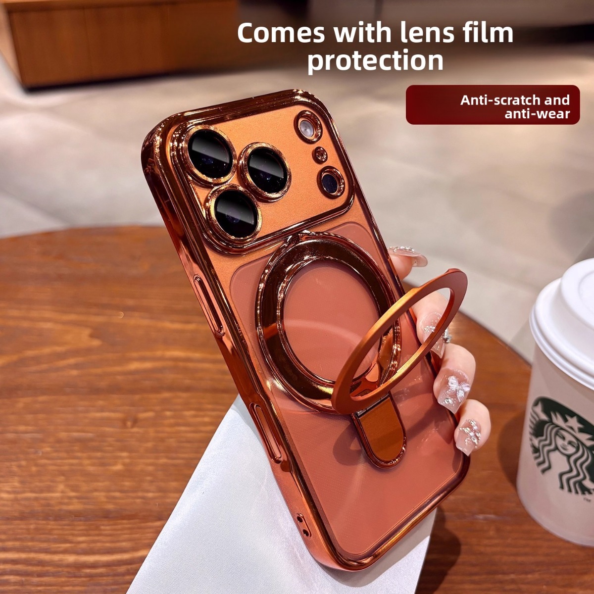 Чехол для телефона с магнитным – обзор и цена Ring Stand Case