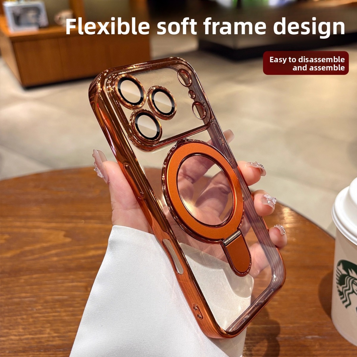 Чехол для телефона с магнитным – обзор и цена Ring Stand Case
