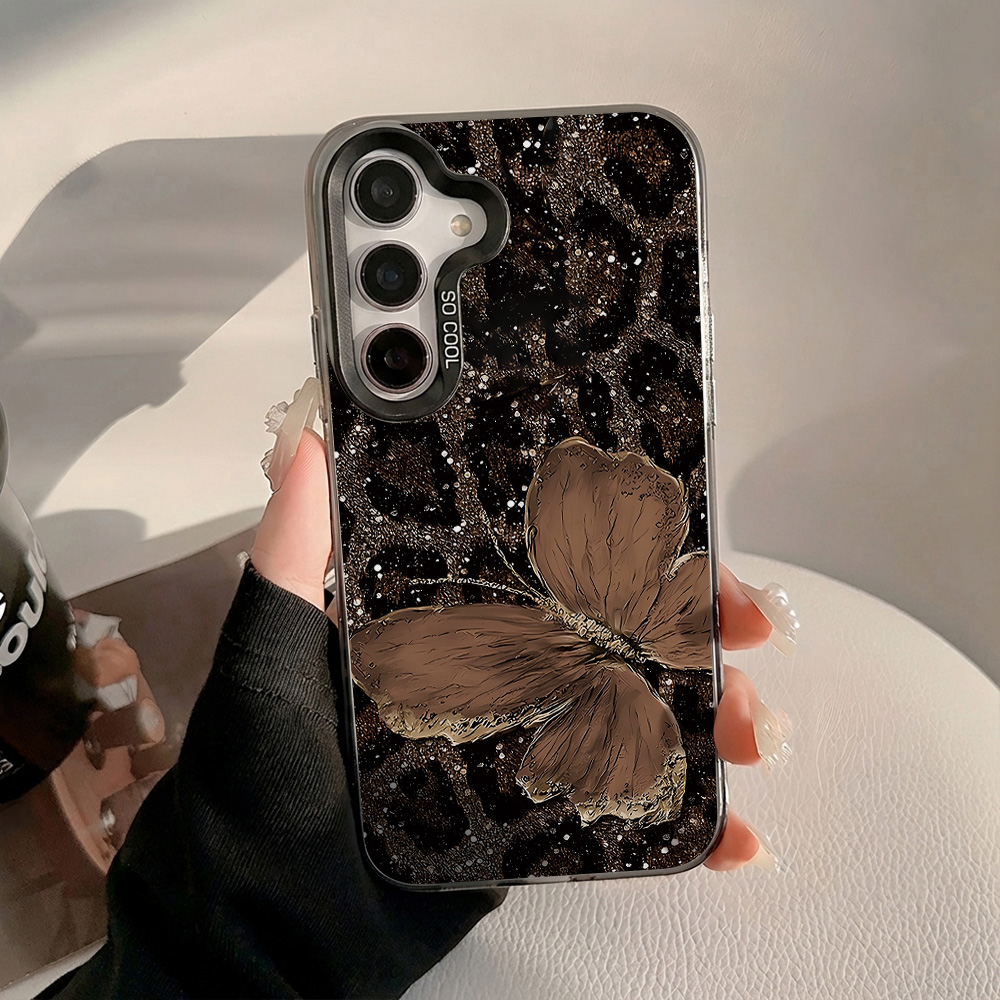 Прочный чехол IMD с леопардовы – обзор и цена Phone Cases Galaxy A16 5G