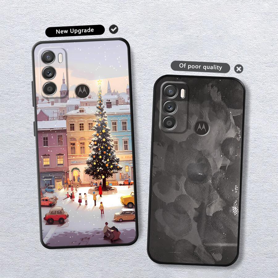 Чехол Christmas Town для Motor – обзор и цена Phone Cases Motorola